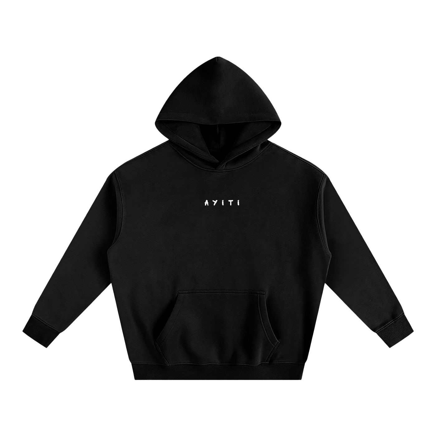DISRUPTION White on Black | Hoodie