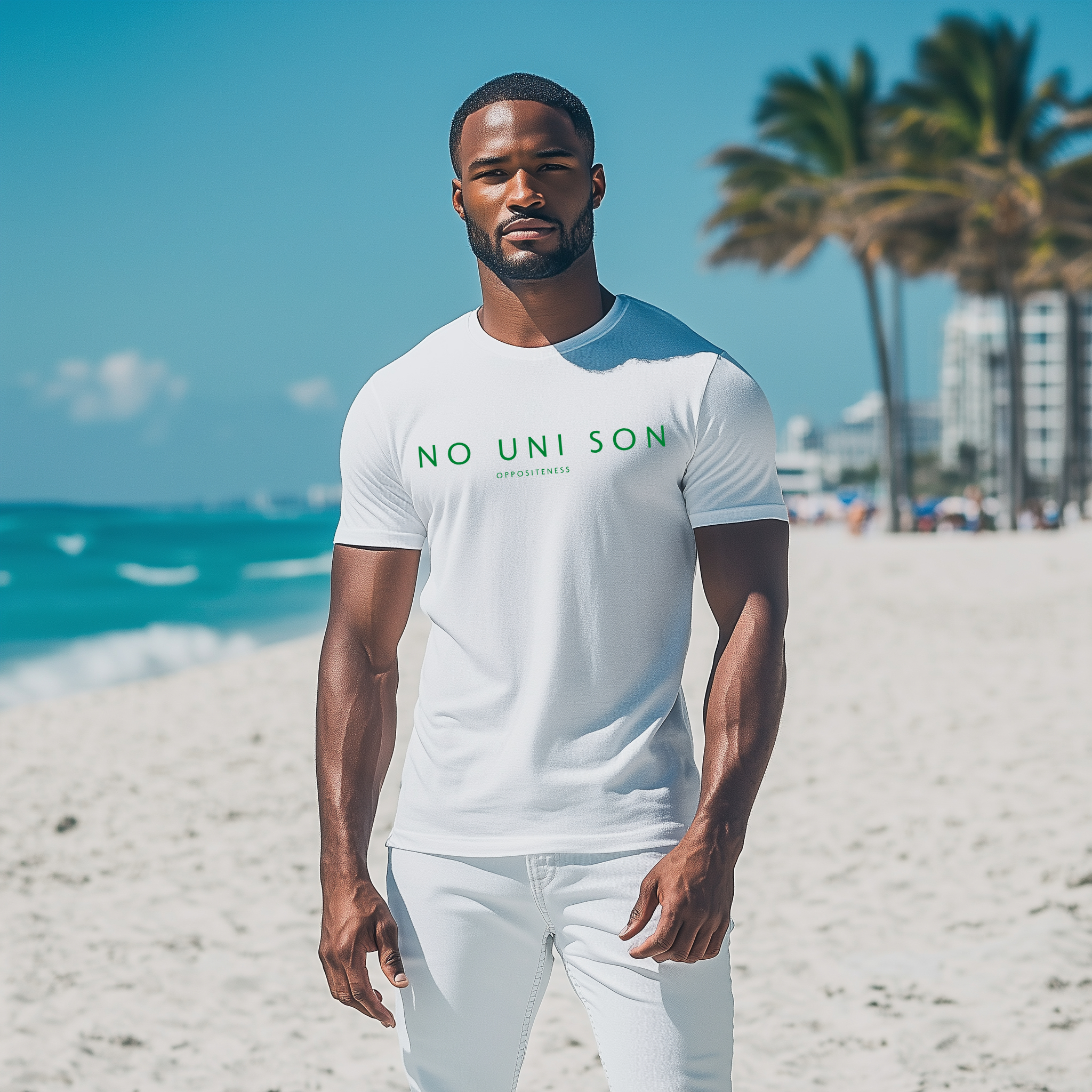 NO UNISON CREST - Monogram Green